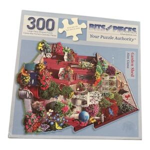 Bits and Pieces Garden Shed 300-Piece Shaped Jigsaw Puzzle